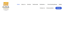 Tablet Screenshot of iseaf.org